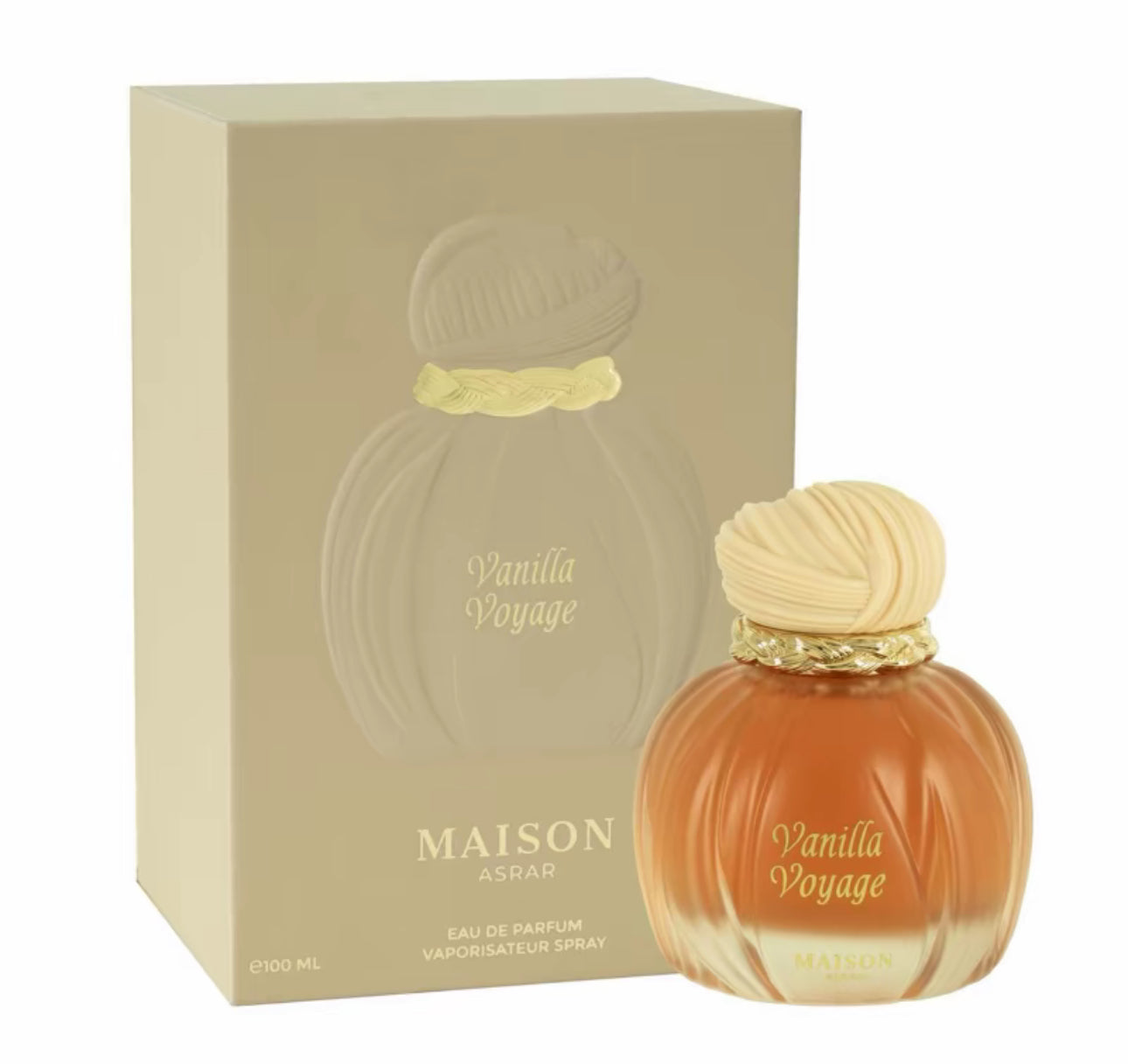 Vanilla Voyage 100ml Eau de Parfum caramel butter jasmine tonka honey vanilla musk amber unisex gourmand perfume