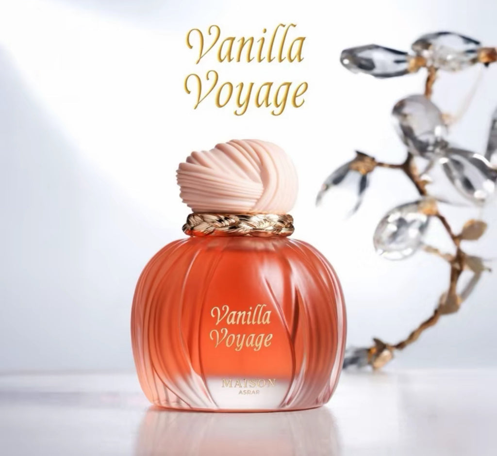 Vanilla Voyage 100ml Eau de Parfum caramel butter jasmine tonka honey vanilla musk amber unisex gourmand perfume