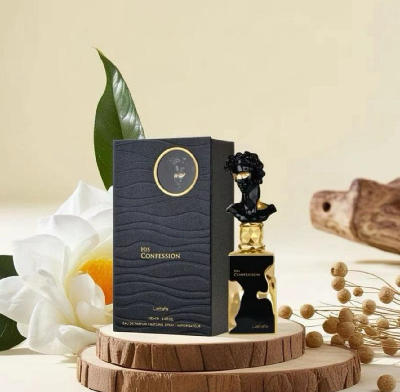 Lattafa His Confession 100ml EDP - Spicy Aromatic Niche Fragrance for Men