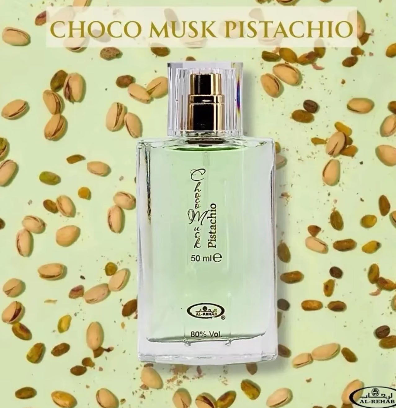 Choco Musk Pistachio 50ml Eau de Parfum pistachio musk cacao vanilla perfume