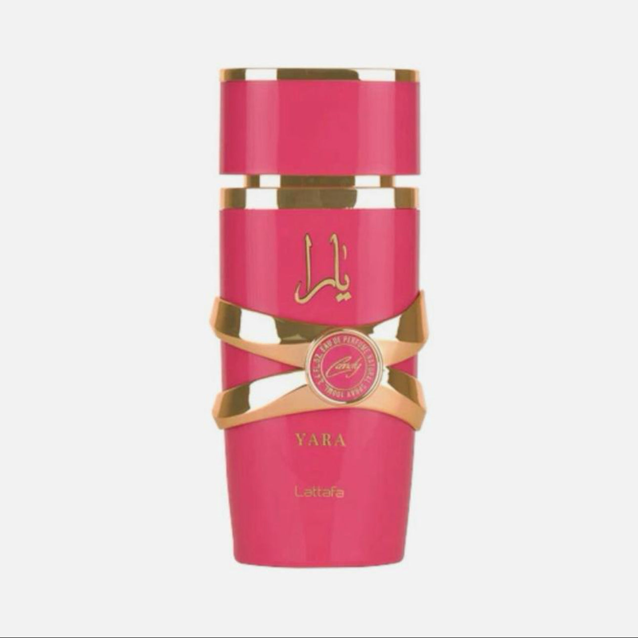 Lattafa Yara Candy 100ml Eau de Parfum - Fruity Sweet Candy Vanilla Musky Women's Perfume Fragrance with Gold Accents