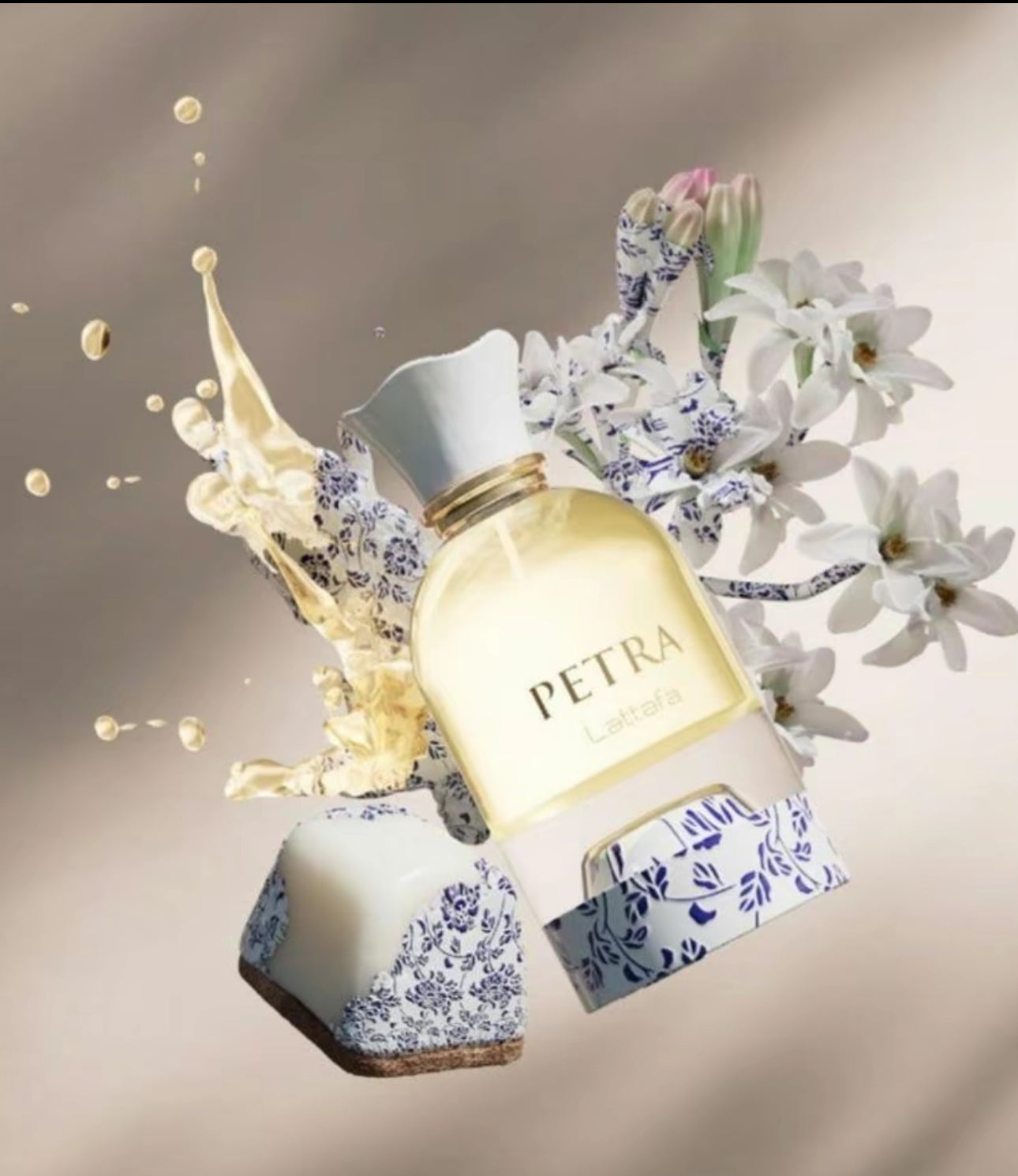 Lattafa Petra 100ml Eau de Parfum. Unisex Fruity Floral Gourmand Fragrance | Plum Rum Coconut Vanilla Musk Scent with Tuberose and
Praline