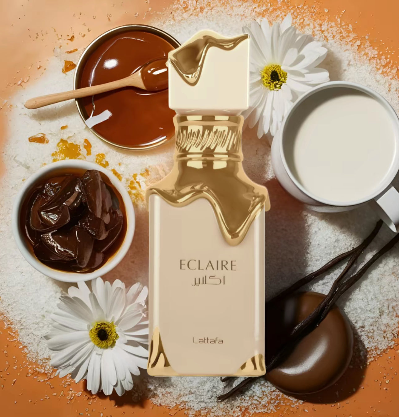 Eclaire 100ml eau de Parfum honey caramel milk vanilla gourmand feminine perfume