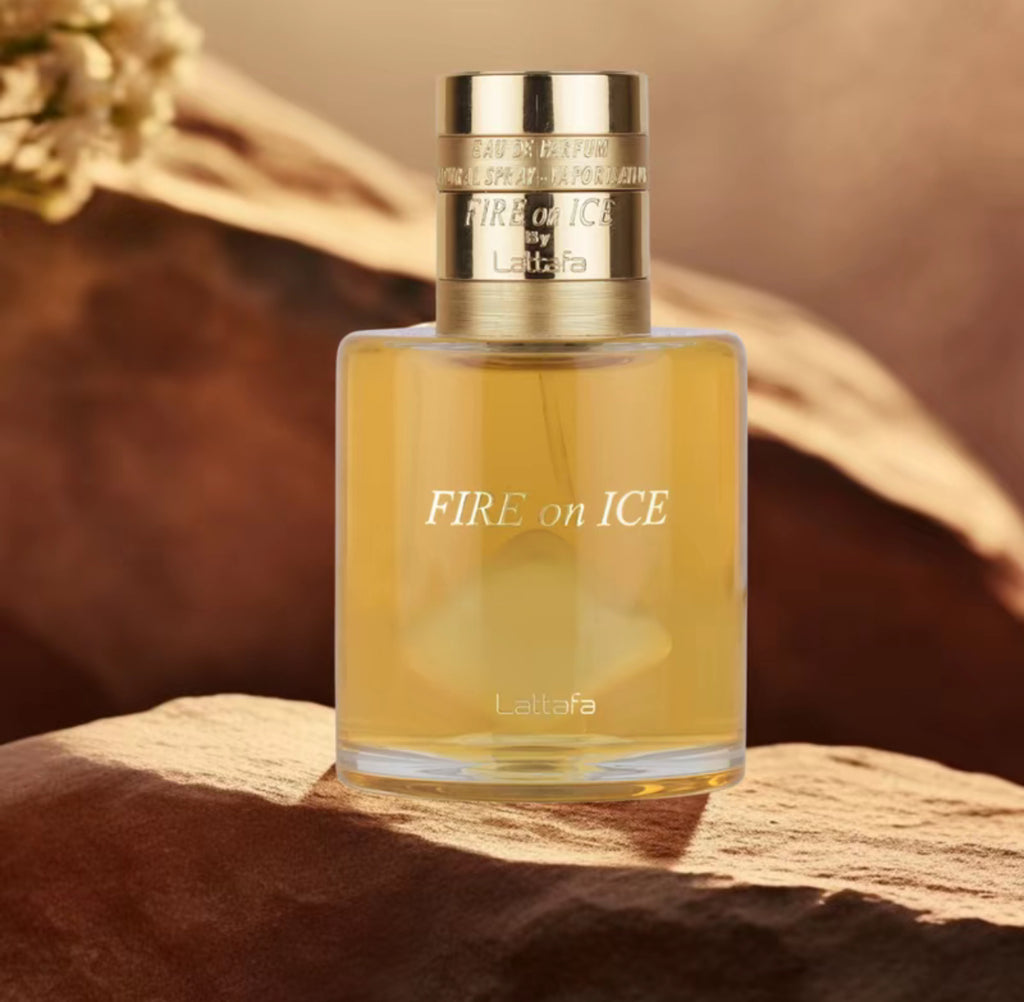 Fire on Ice EDP 110ml | Unisex Oriental Vanilla Perfume with Raspberry, Cognac, Rose & Caramel