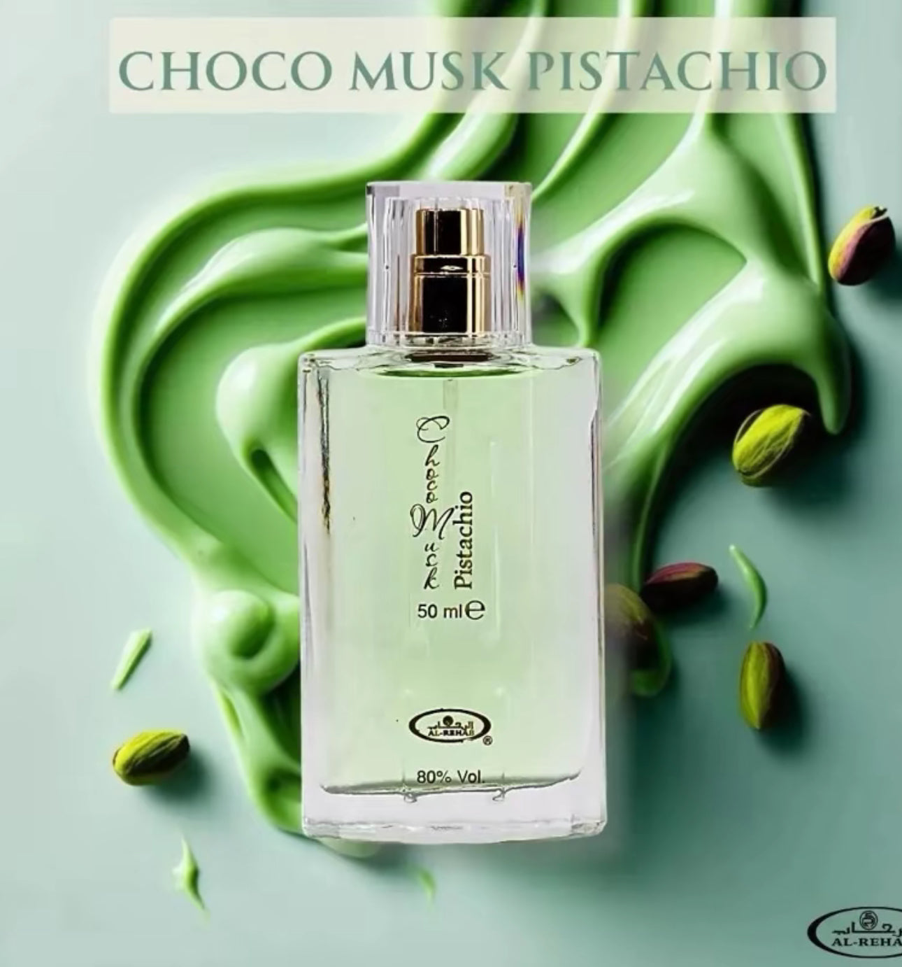 Choco Musk Pistachio 50ml Eau de Parfum pistachio musk cacao vanilla perfume