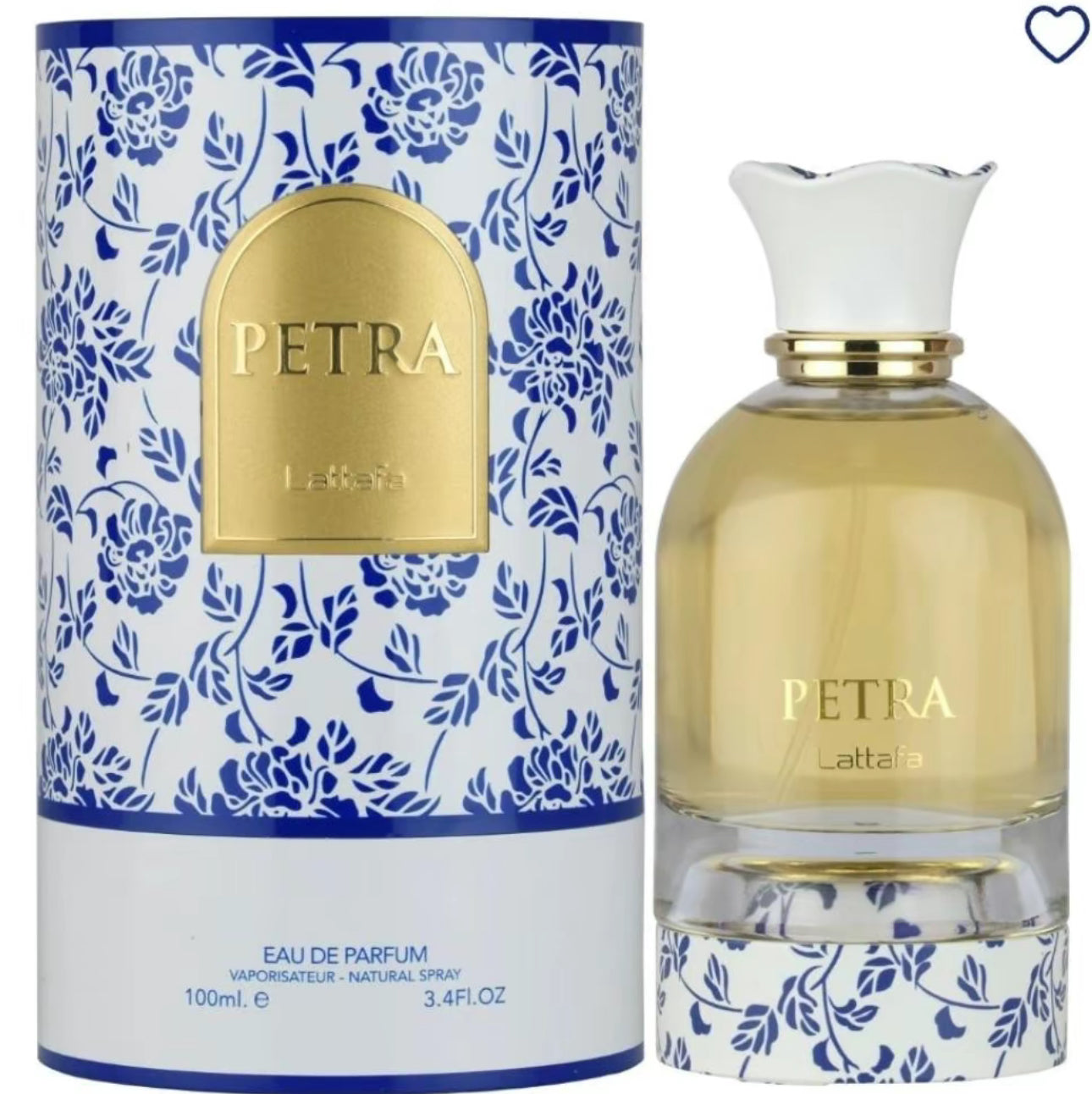 Lattafa Petra 100ml Eau de Parfum. Unisex Fruity Floral Gourmand Fragrance | Plum Rum Coconut Vanilla Musk Scent with Tuberose and
Praline