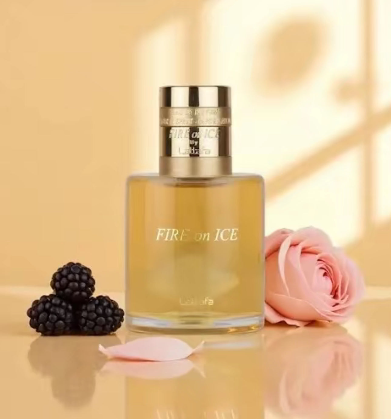 Fire on Ice EDP 110ml | Unisex Oriental Vanilla Perfume with Raspberry, Cognac, Rose & Caramel