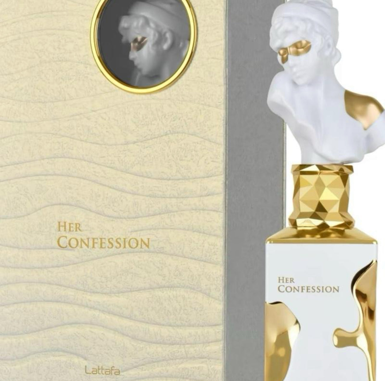 Lataffa Her Confession 100ml EDP - Creamy Vanilla Scent for Women