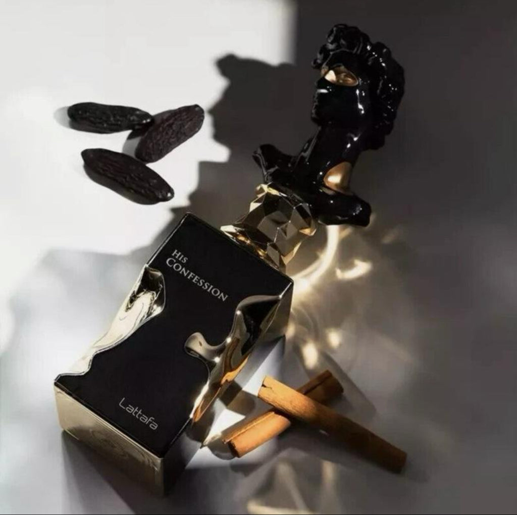 Lattafa His Confession 100ml EDP - Spicy Aromatic Niche Fragrance for Men