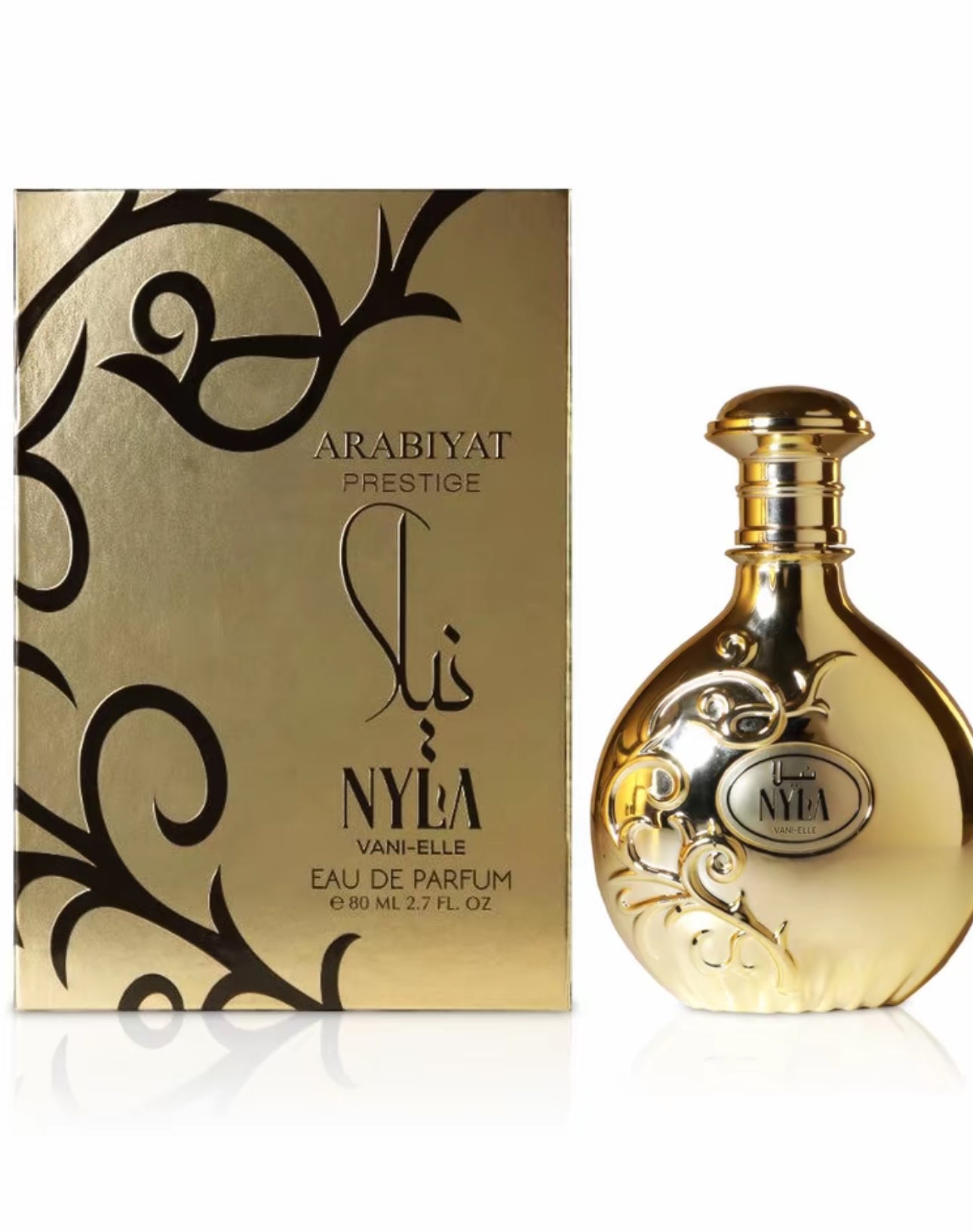 Nyla Vani-Elle Vanielle EDP Perfume Arabiyat Prestige Eau De Parfum 80ml Vanilla - Vanilla, Creamy Note