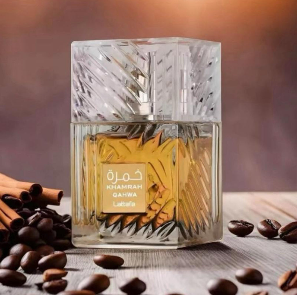 Khamrah Qahwa Eau De Parfum 100ml unisex coffee chocolate vanilla praline