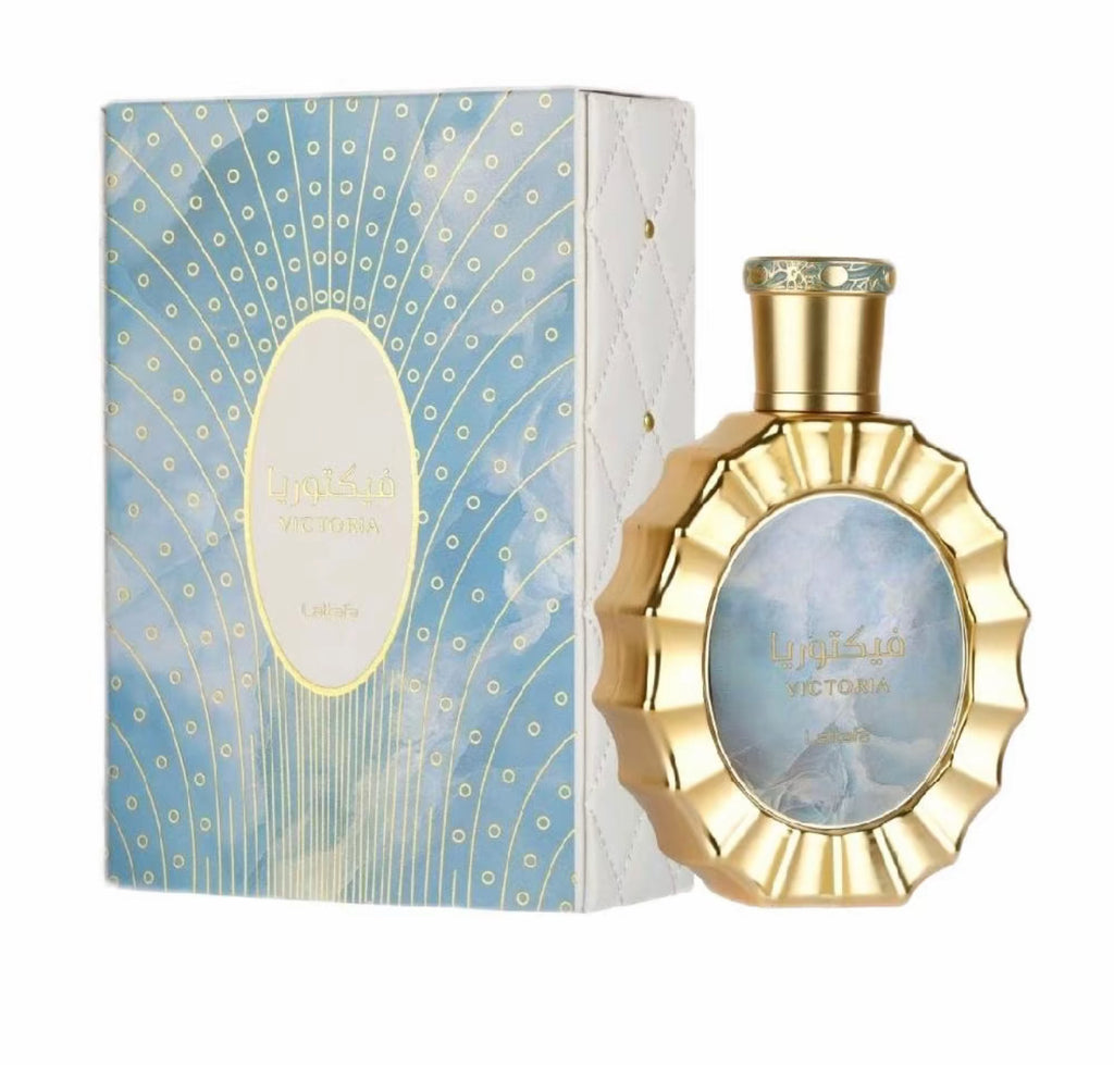 Victoria 100ml Eau de Parfum lemon meringue
pie neroli vanilla unisex perfume fragrance creamy
citrus