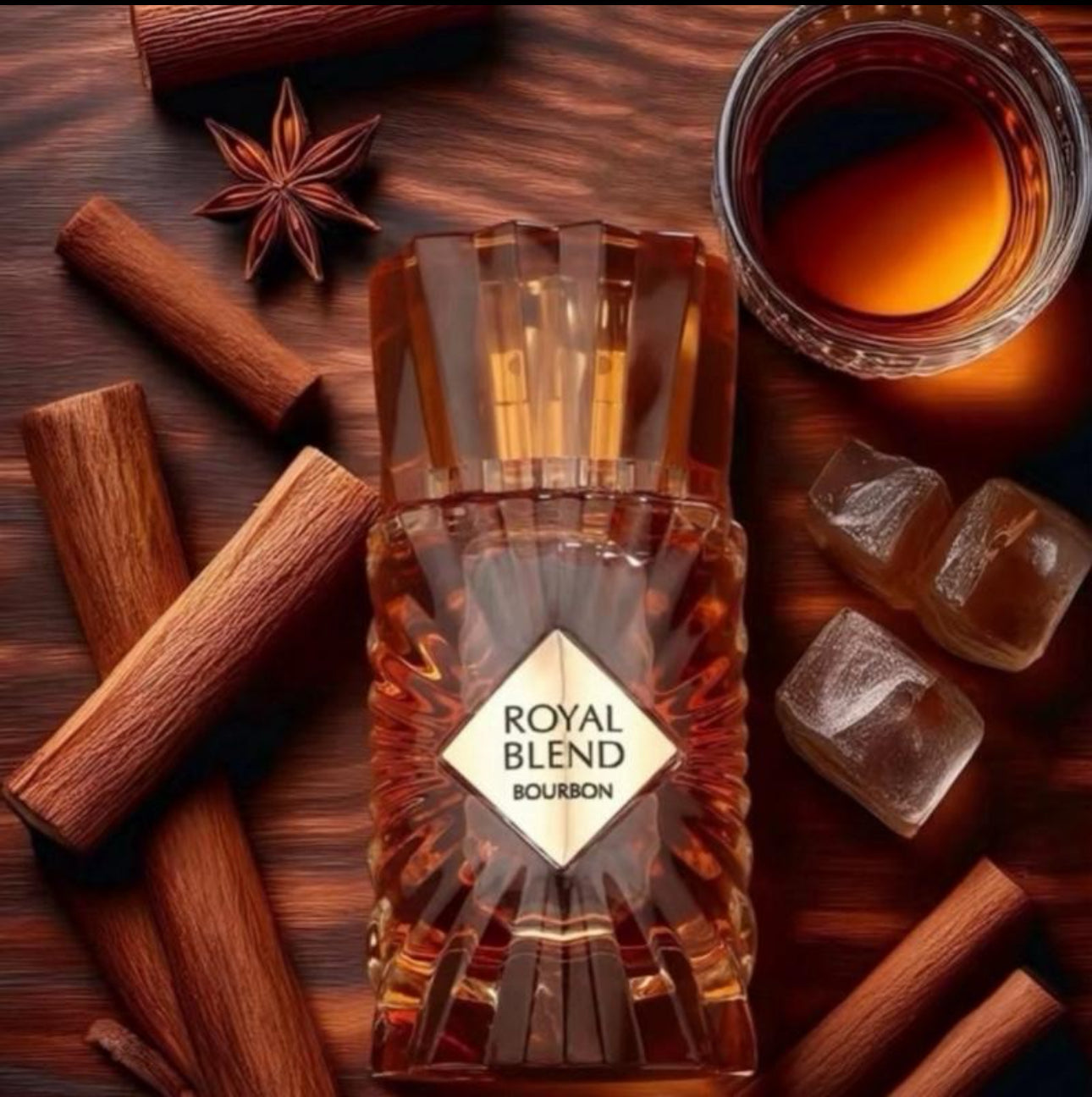 Royal Blend Bourbon 100ml Extrait Unisex Perfume. New Arrival, Limited Stock