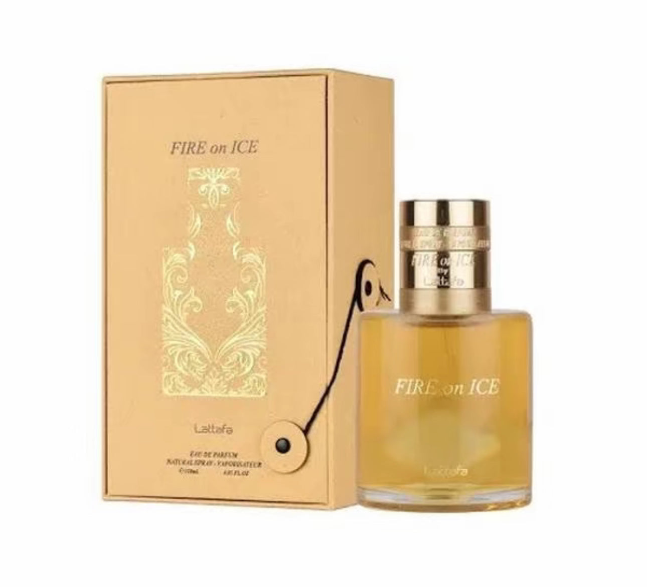 Fire on Ice EDP 110ml | Unisex Oriental Vanilla Perfume with Raspberry, Cognac, Rose & Caramel