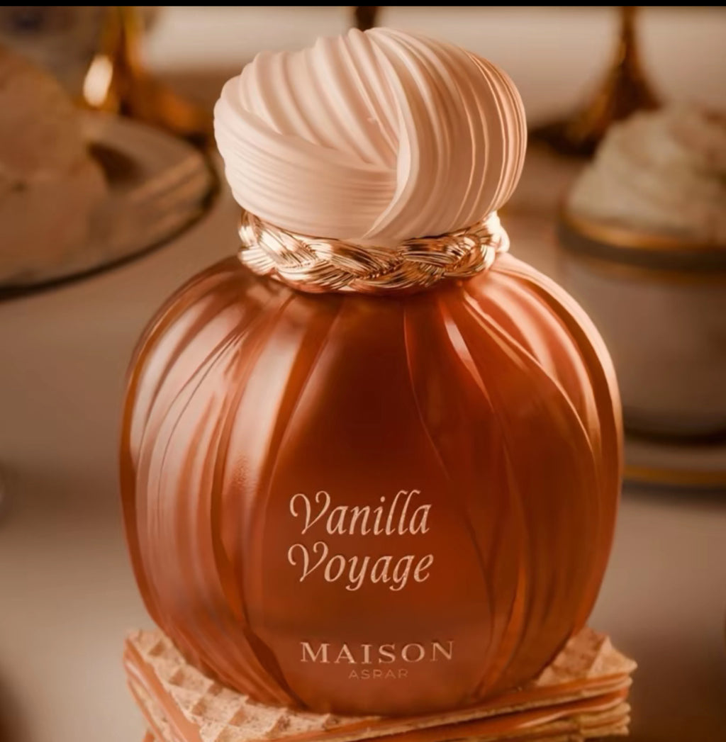Vanilla Voyage 100ml Eau de Parfum caramel butter jasmine tonka honey vanilla musk amber unisex gourmand perfume
