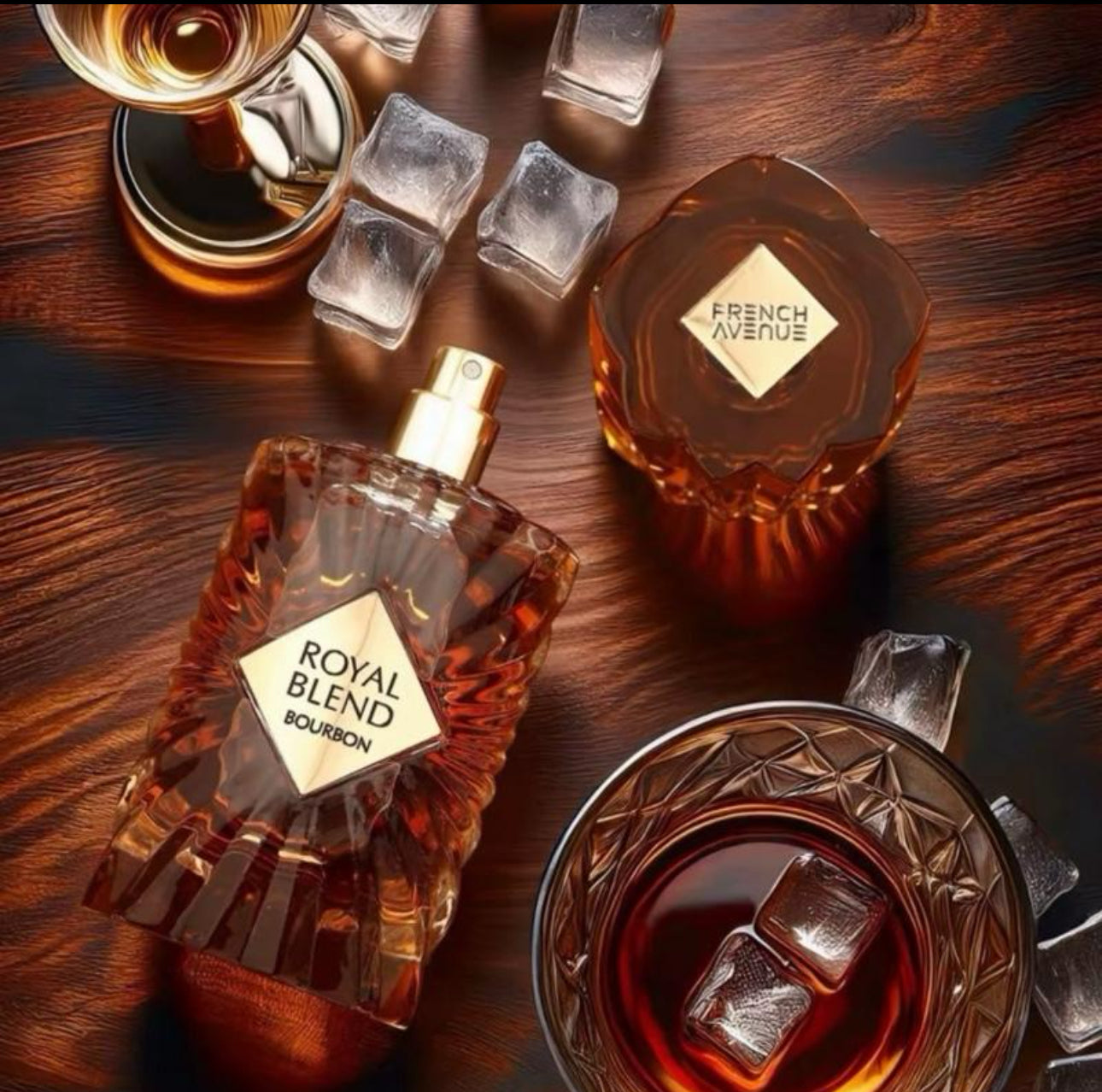 Royal Blend Bourbon 100ml Extrait Unisex Perfume. New Arrival, Limited Stock