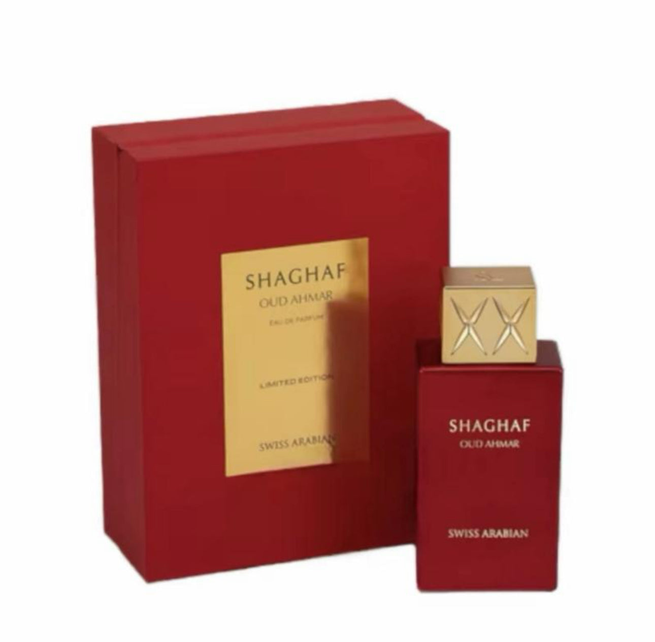 Swiss Arabian Shaghaf Oud Ahmar 75ml Eau De Parfum - Fruity Floral Vanilla Amber Musk Unisex Fragrance