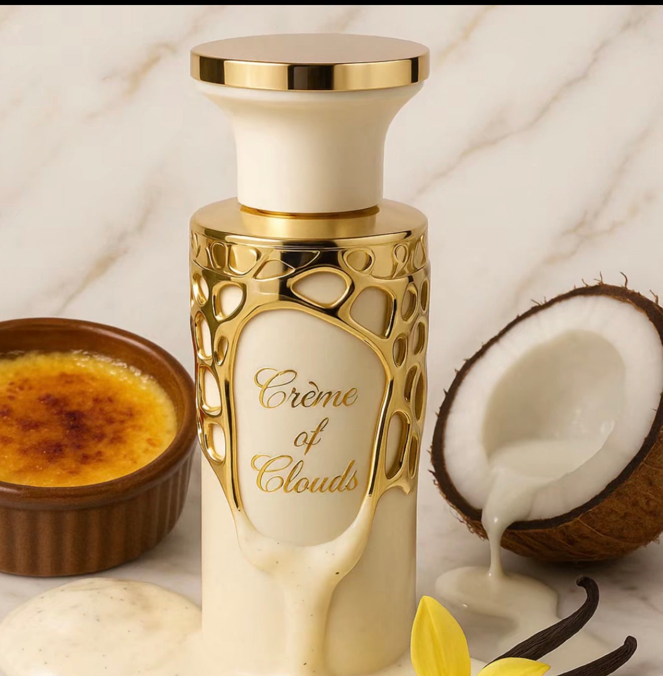 Creme of Clouds 100ml Eau de Parfum coconut milk vanilla burnt sugar whipped cream gourmand perfume fragrance